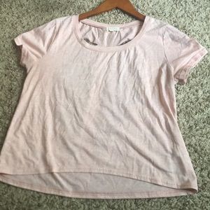 Shirt sleeve pink shirt